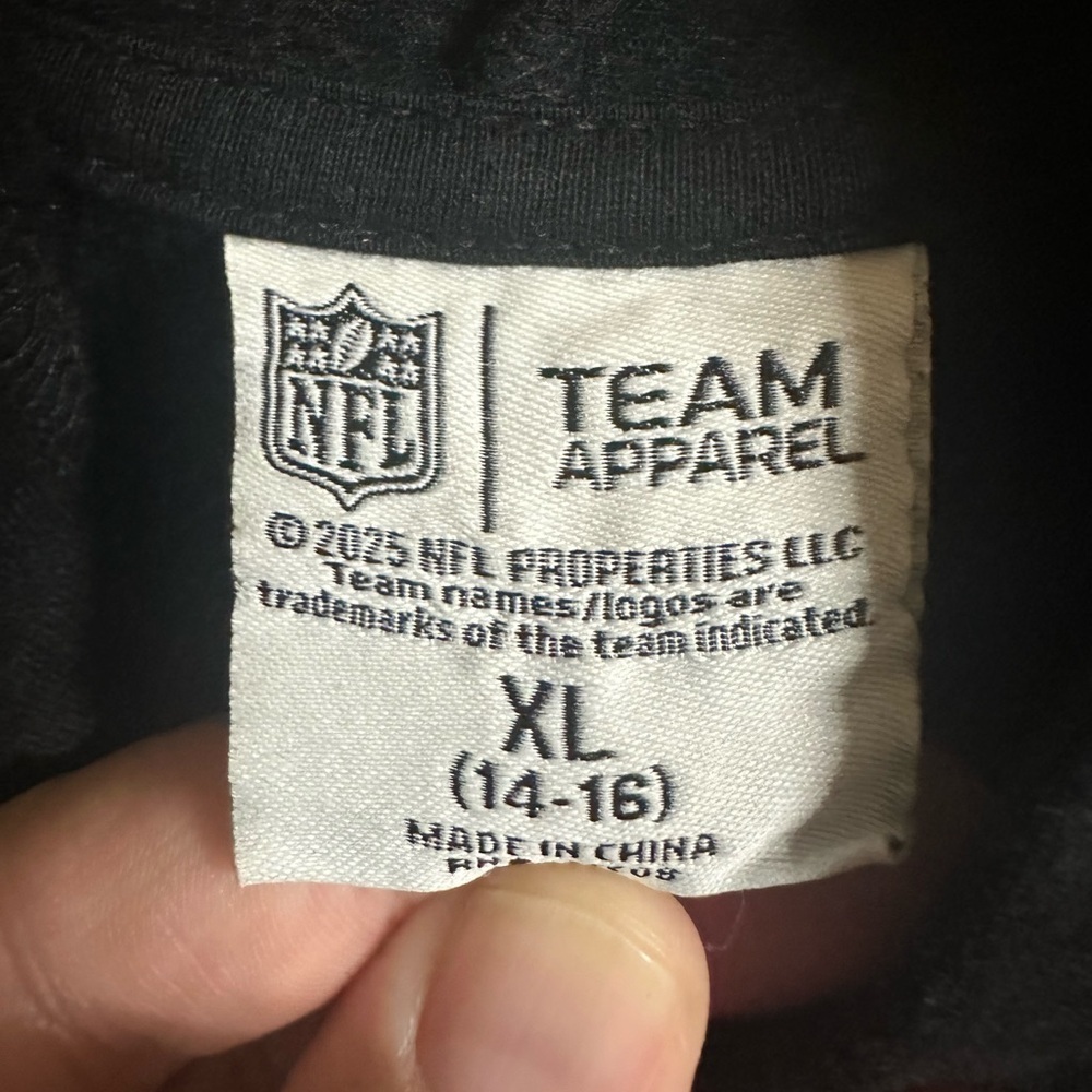 Kids Black 49ers Hoodie - Picture 2 of 7